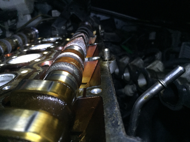 Illustration for article titled Progress on head gasket as of last night.